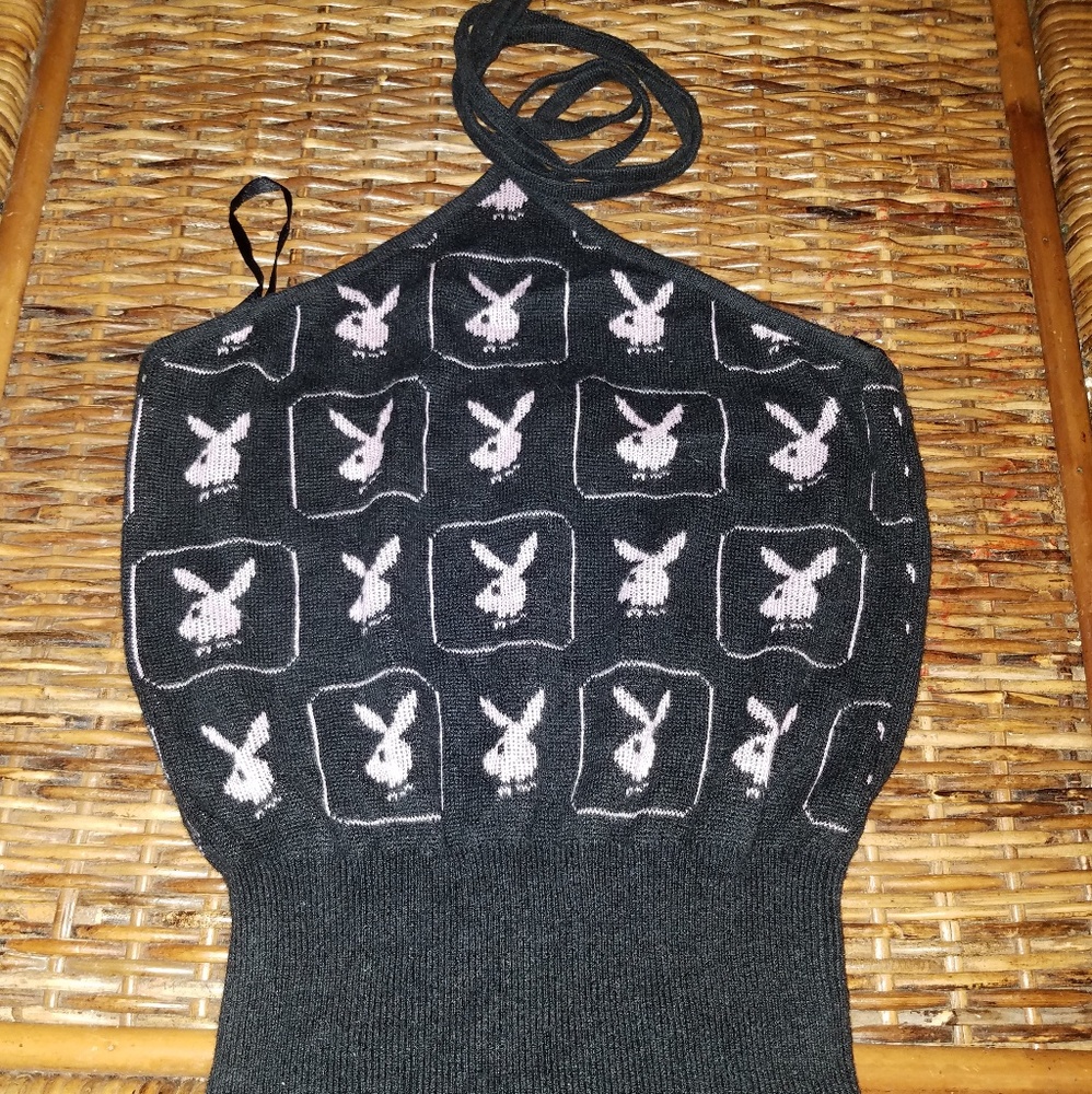 Playboy halter top women's medium